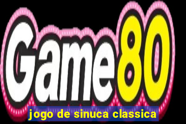 jogo de sinuca classica